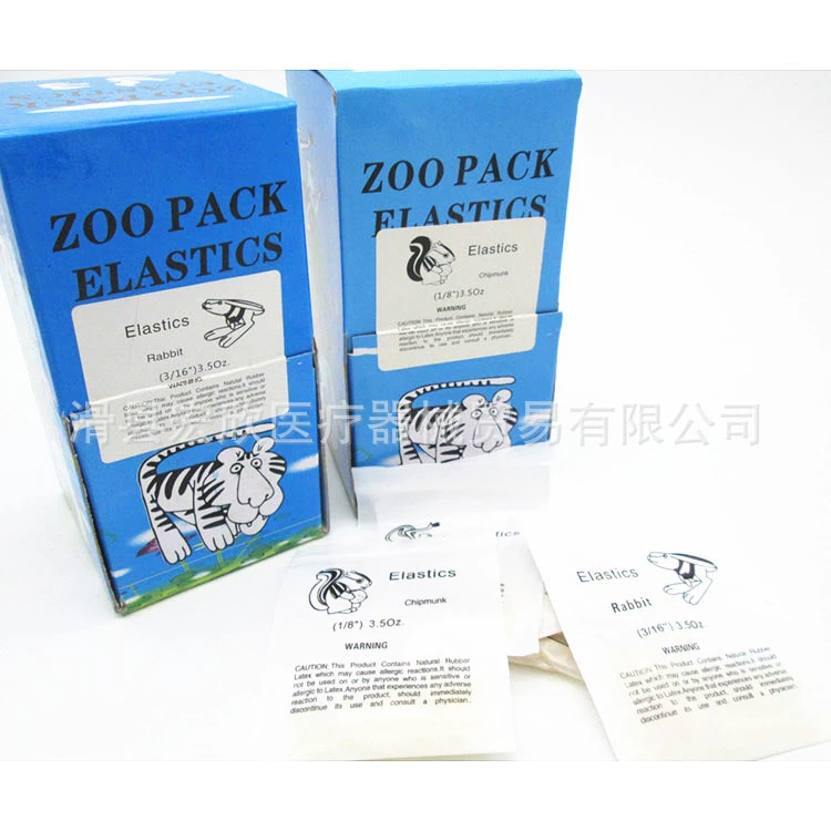 Стоматологическая ортодонтическая резиновая лента Тяговая резиновая лента Прозрачная коррекция резиновая лента Ортодонтический материал Материал для полости рта