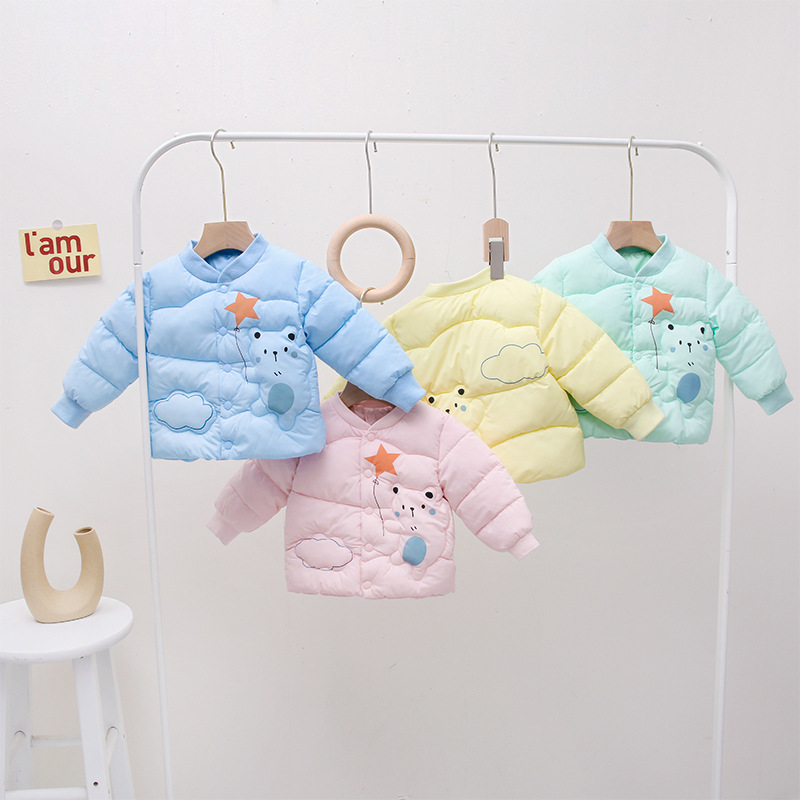 兒童羽絨棉服秋冬季童裝棉衣男女童棉內膽寶寶中小童上衣棉襖外套