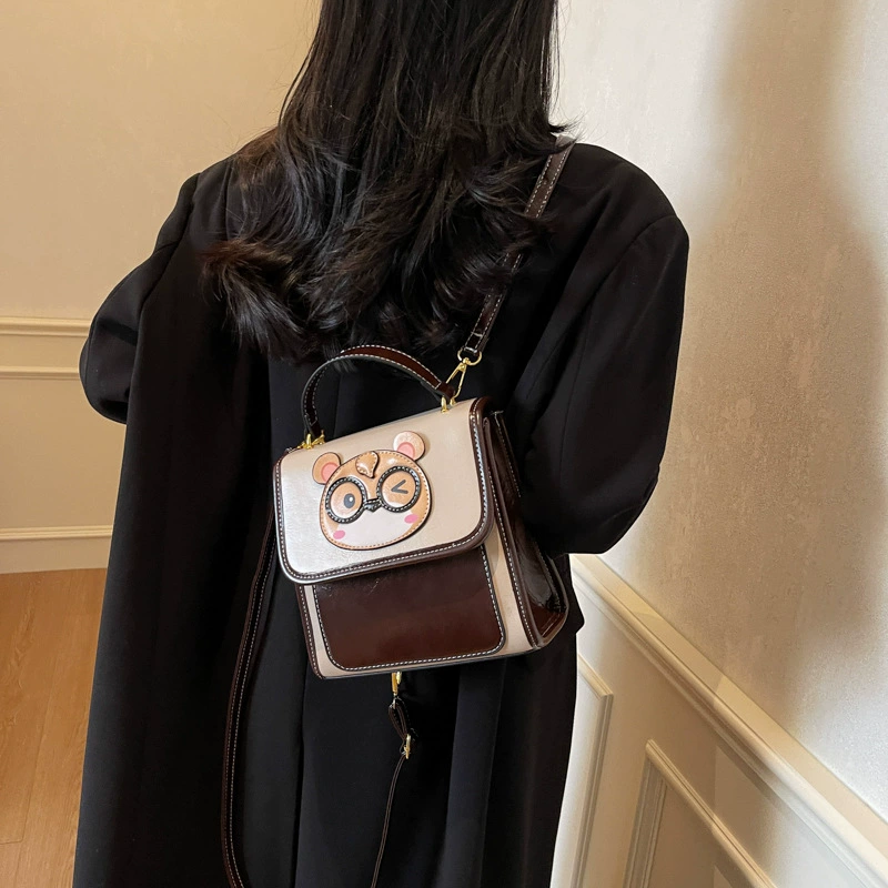 Cute backpack, cartoon universal shoulder bag, with little bears