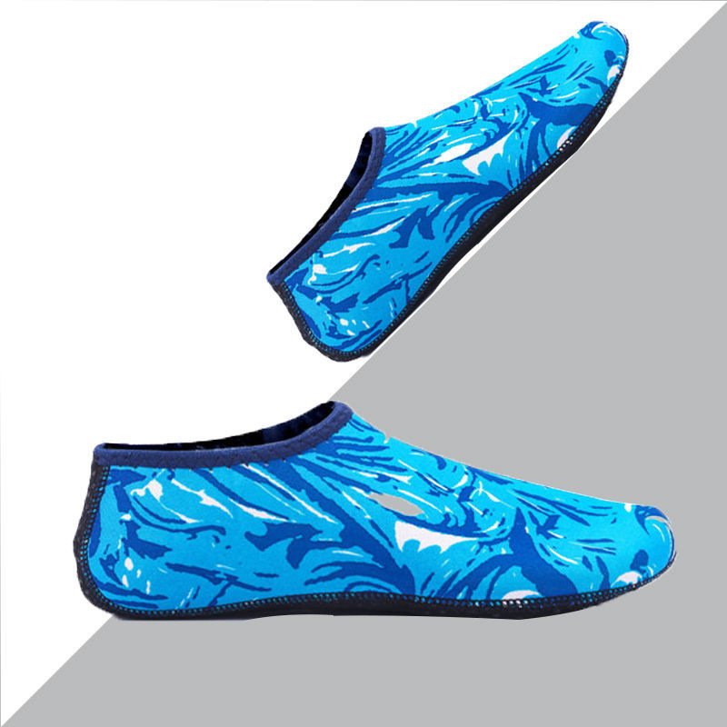 비치삭스-카무플라주 블루-천바닥