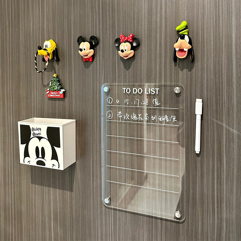 磁気アクリル乾燥板透明二重冷蔵庫板展示板筆記板磁気吸引冷蔵庫貼付掲示板|undefined