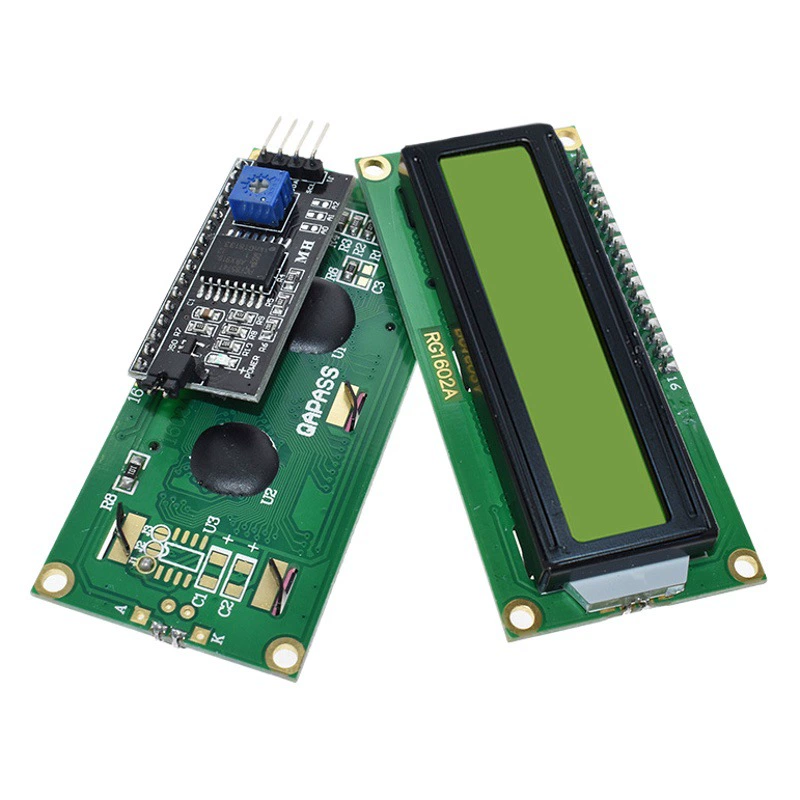 (Синий зеленый экран) Модуль ЖК-экрана IIC/I2C 1602 LCD1602A синий экран, совместимый с Arduino