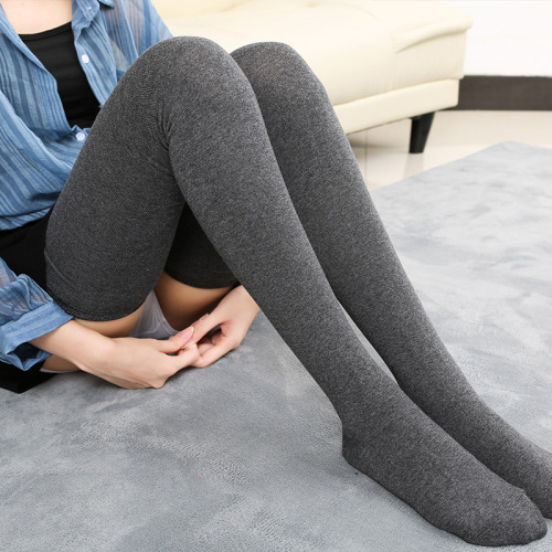 Over-the-knee stockings for women, spring and autumn, extra-long, 80cm long, non-slip, long-legged, high-socks jk that can be worn to the thighs