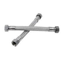 304内螺纹50 金属波纹管不锈钢金属软管螺纹式编织网防震金属软管