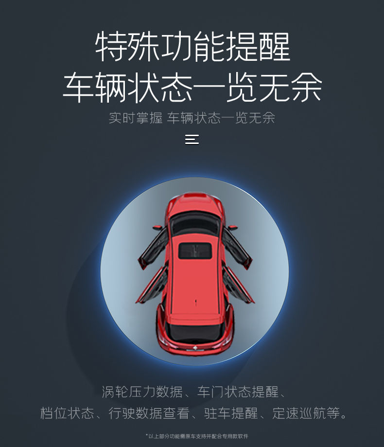 MAGICIAN MAGICIAN F835 driving computer OBD LCD car modification digital instrument Turbo Booster gauge
