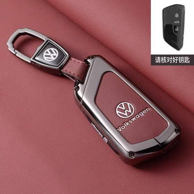 Cover Old Model Sagitar Lavida: Static Rod/Key Bag - type-d-volcano-red-original-color-leather-buckle