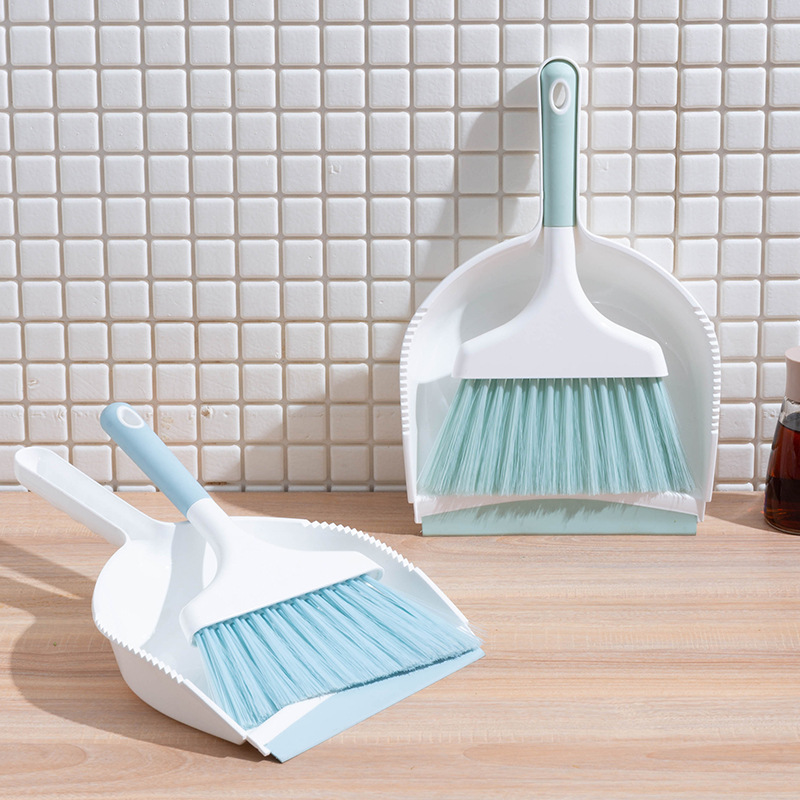 Desktop small broom dustpan combination set keyboard window gap brush mini broom garbage shovel bed cleaning brush