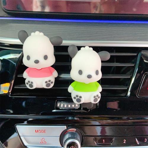 Cartoon Pac-Man Car Air Freshener Hook Ornament Cute Plush Car Air Freshener Scented Car Decal Car Scented Air Freshener