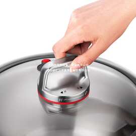 德世朗DESLON不锈钢汤锅电磁炉通用炖锅 DFS-T838A大容量26cm环保