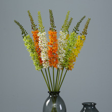 仿真花狐尾花独尾草大凤梨插花落地套装花艺橱窗酒店家居客厅装饰