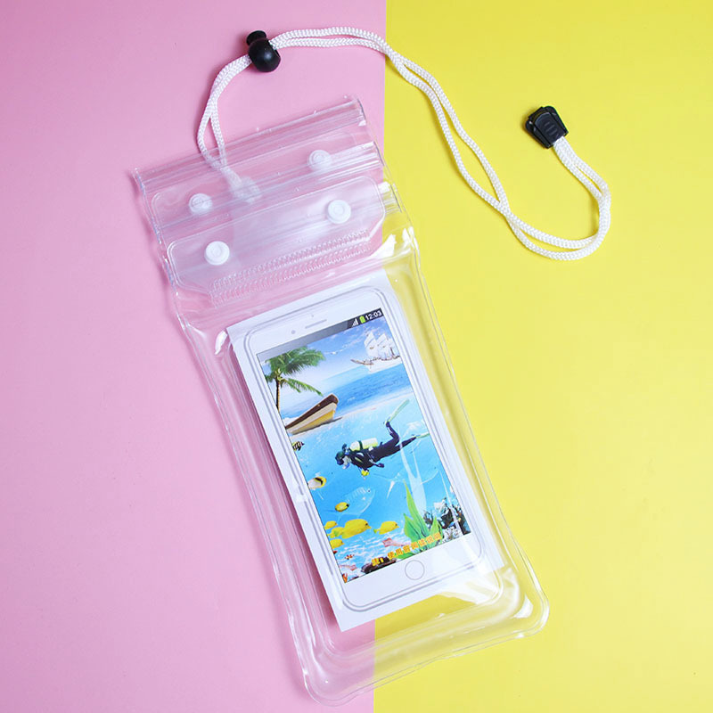 フローティングタッチスクリーン付き携帯電話防水バッグ、エアバッグ付き、水泳とラフティング、70% off 密閉型ダイビングカバー、テイクアウトライダーの写真撮影|undefined
