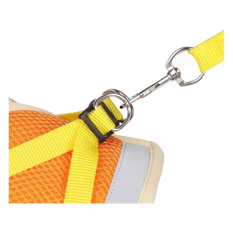 Correa universal para el pecho para perros y gatos transfronterizos, malla de doble capa, pecho y espalda para perros reflectantes, correa para perros, pecho y espalda para mascotas al por mayor