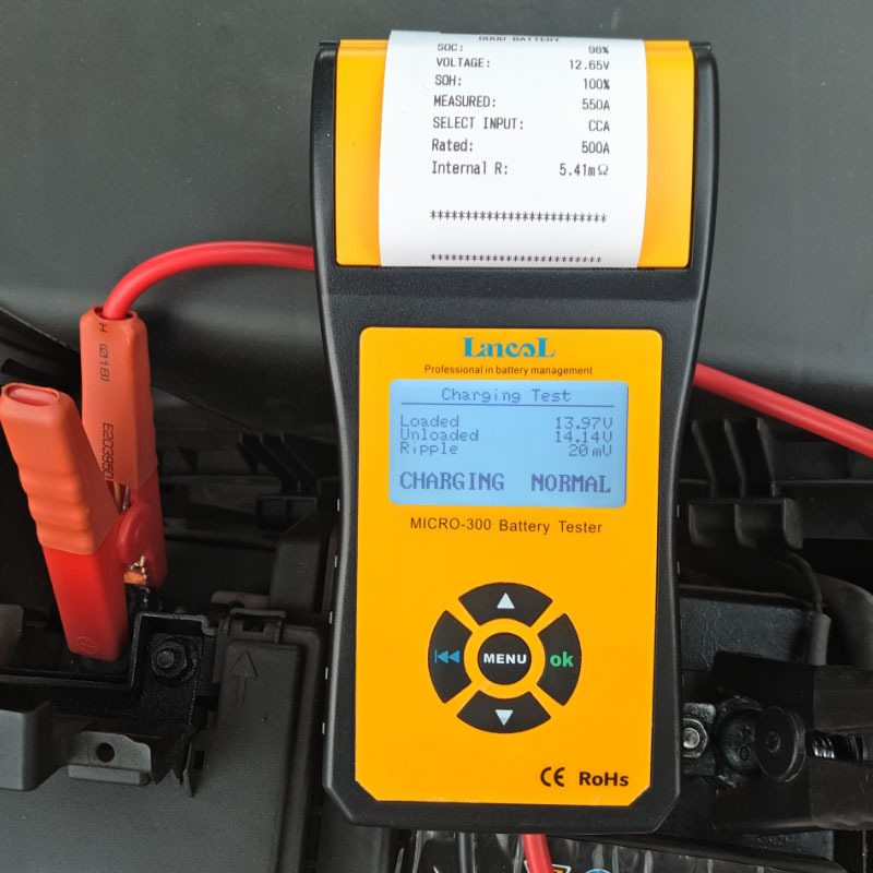 Cheap 12v auto battery capacity internal resistance tester MICRO-300 for all cars