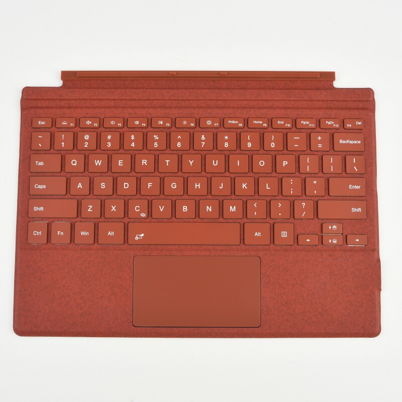 Suitable for Surface Go3/4 Bluetooth Keyboard Wireless with Colorful Backlit Protective Cover Go2 External Portable