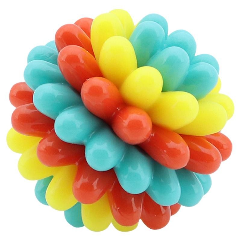 Nuevo color transfronterizo muelas de dientes limpiadores de dientes juguetes resistentes a la mordida bola de entrenamiento de perros para acompañar a perros grandes juguetes de mascotas image 5