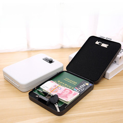 A disposable portable gun safe jewelry lockbox money car safe gun case