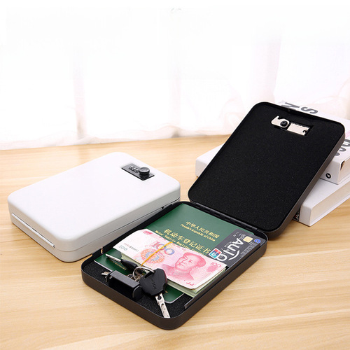 A disposable portable gun safe jewelry lockbox money car safe gun case