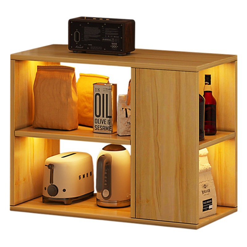 Bedroom Window-Side Storage Cabinet, Home Bay Window Storage Cabinet, Living Room Bookshelf, Floor-Standing Low Cabinet, Multi-Layer Storage Cabinet