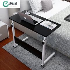 シンプルなラップトップデスク、怠惰なベッドデスク、ホームシンプルなライティング折りたたみテーブル、取り外し可能なベッドサイドテーブル