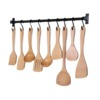 YFJY spot kitchen tool cooking spoon shovel creative wooden fried dishes shovel long -handed beylum frying set wholesale