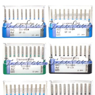 Export high-speed diamond needle can drill and grind resin porcelain nephrite metal denture natural teeth SF series