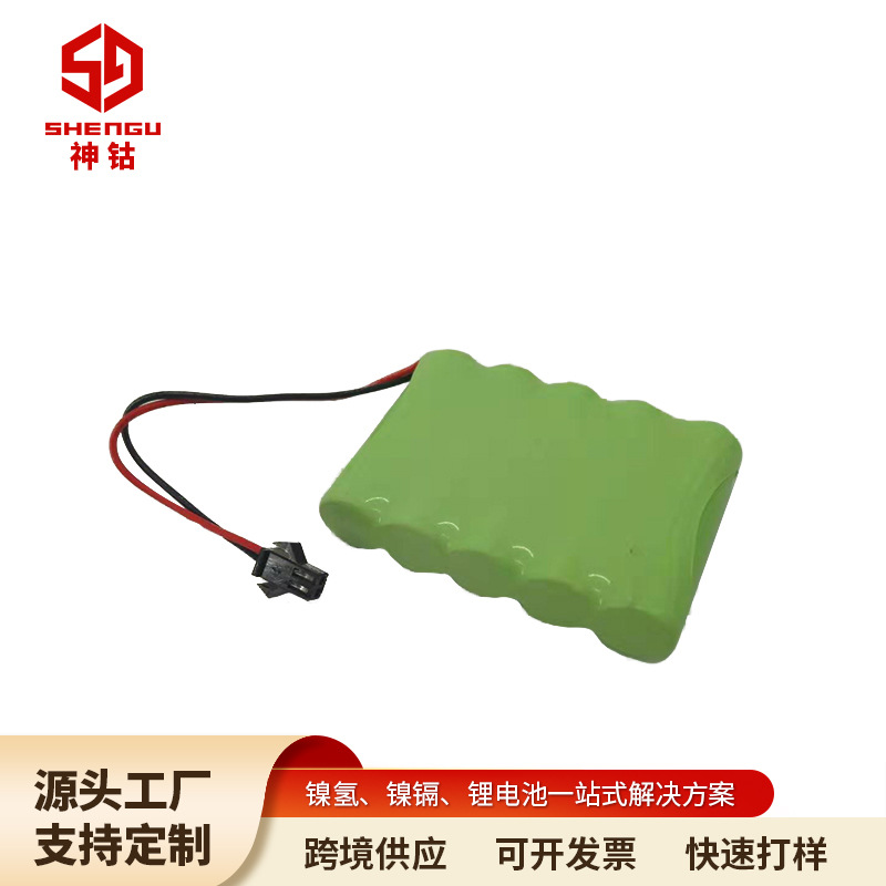 供应玩具电池组多种电压多种容量6V800mAh并排可充电遥控玩具电池