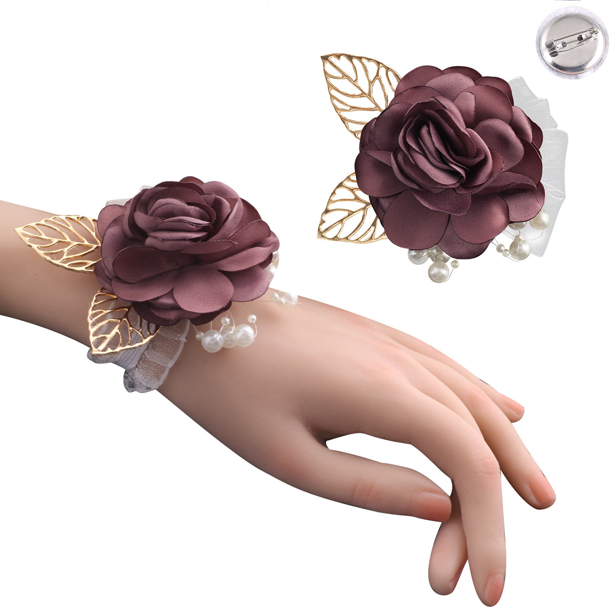 豆沙紫手腕花+背扣胸花.jpg