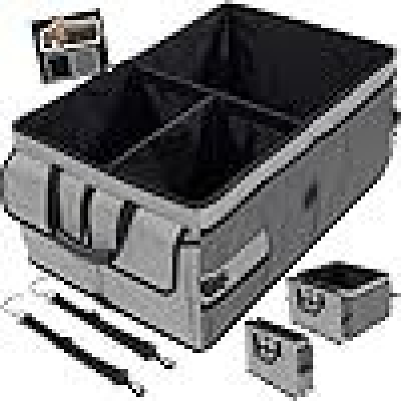 Nueva caja de almacenamiento resistente y de gran capacidad para almacenamiento plegable antideslizante y impermeable para automóviles o SUV