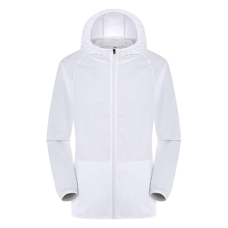 Outdoor skin windbreaker quick-drying clothing men's and women's hooded sunscreen clothing skin clothing raincoat printable LOGO 1620
