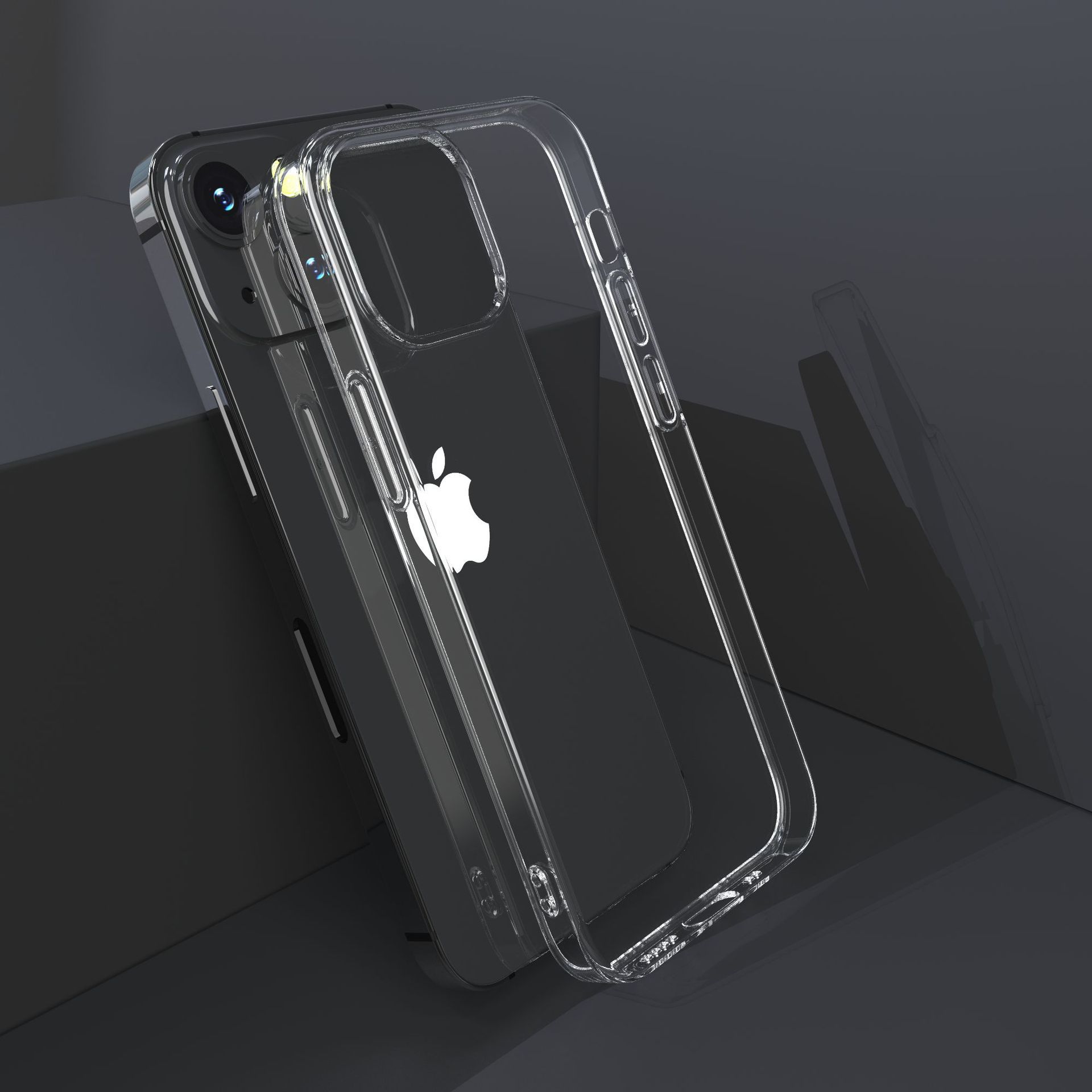 LIMERCA [İnce Delikli] Apple 16 iPhone 15 Pro Max İçin Uygun Şeffaf Telefon Kılıfı TPU