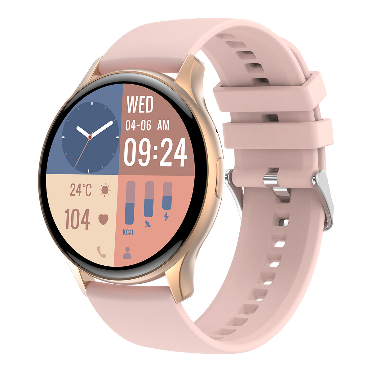 Smartwatch met amoled display bluetooth bellen en hartslagmeter_voghion.com