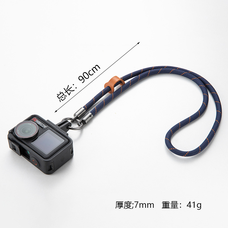 携帯電話ロープに適した DJI ポケットストラップスポーツカメラアクセサリー紛失防止カメラストラップ携帯電話ロープ吊り首|undefined