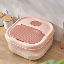 厨房家用米桶20斤装密封杂粮12斤收纳盒面粉防虫防潮食品米箱量杯