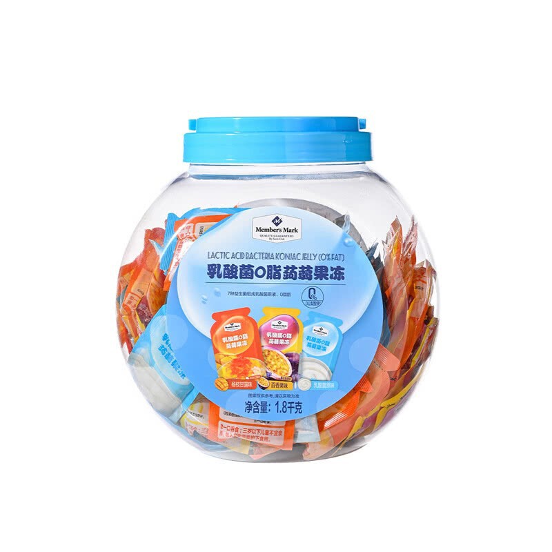 Sam Purchases Lactobacillus-Free Konjac Jelly 1.8kg, Bursting with Fruity Aroma, Sour and Sweet, Delicious for Leisure and Satisfying Cravings Sam Purchases Lactobacillus-Free Konjac Jelly 1.8kg, Bursting with Fruity Aroma, Sour and Sweet, Delicious for Leisure and Satisfying Cravings