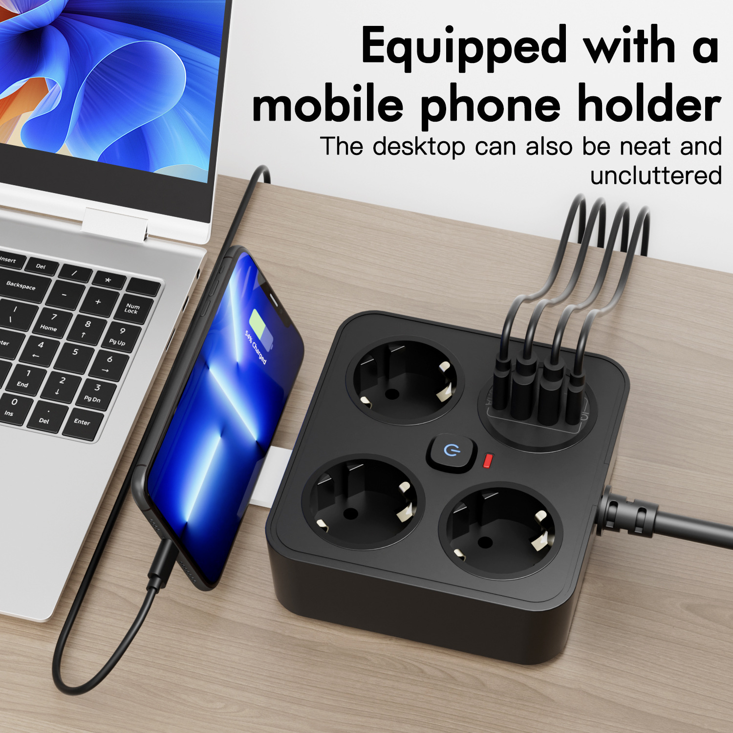 新款欧式专用孔插座跨境电商专供俄罗斯3孔大间距插孔安全门保护