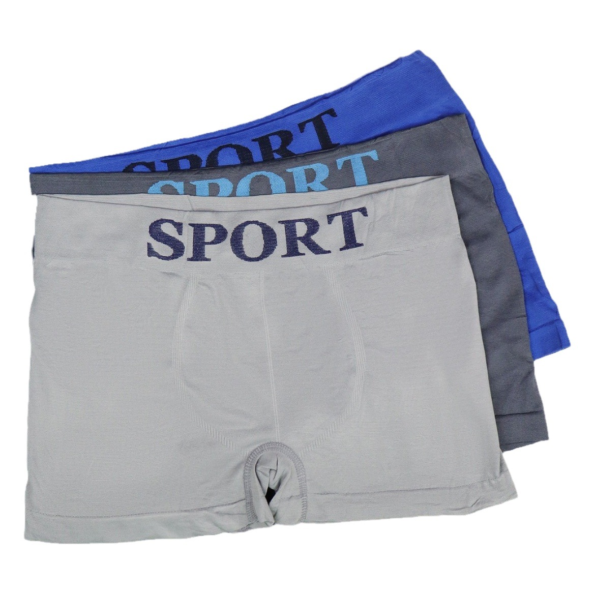 Ropa interior masculina transfronteriza europea y americana de los hombres jóvenes deportes Boxer shorts transpirable estudiante Boxer ropa interior al por mayor