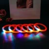 Luminous round bracelet orange