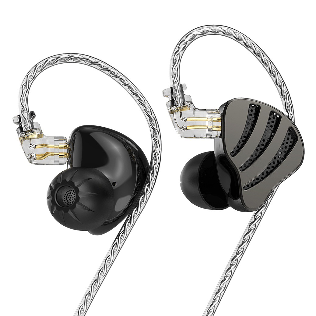 ND Bonito anillo de hierro con cable auricular anillo móvil en la oreja estéreo Monitor HIFI oído espalda transfronteriza fábrica al por mayor