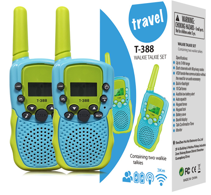 A pair of blue, green and black keys