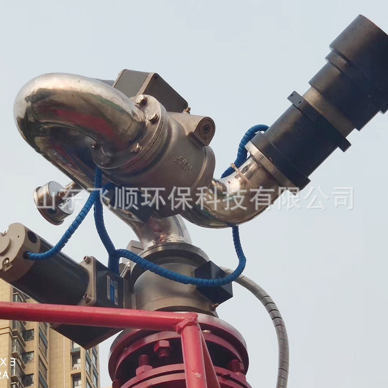 厂家供应工地除尘型消防炮塔 高射炮喷雾消毒高塔 洒水降温喷淋