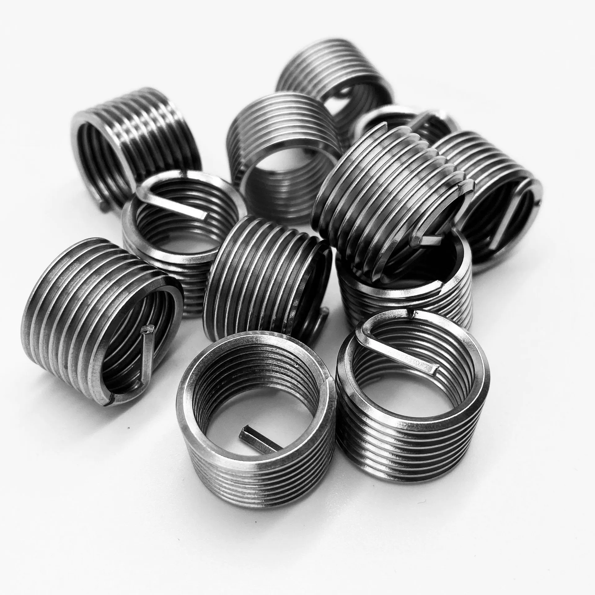 Резьбовая втулка из нержавеющей стали 304, резьбовая втулка для проволоки, резьбовая втулка для винтов M1.6-M30