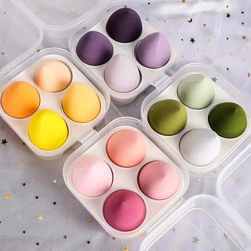 Cosmetic sponge, foundation, 4 pieces