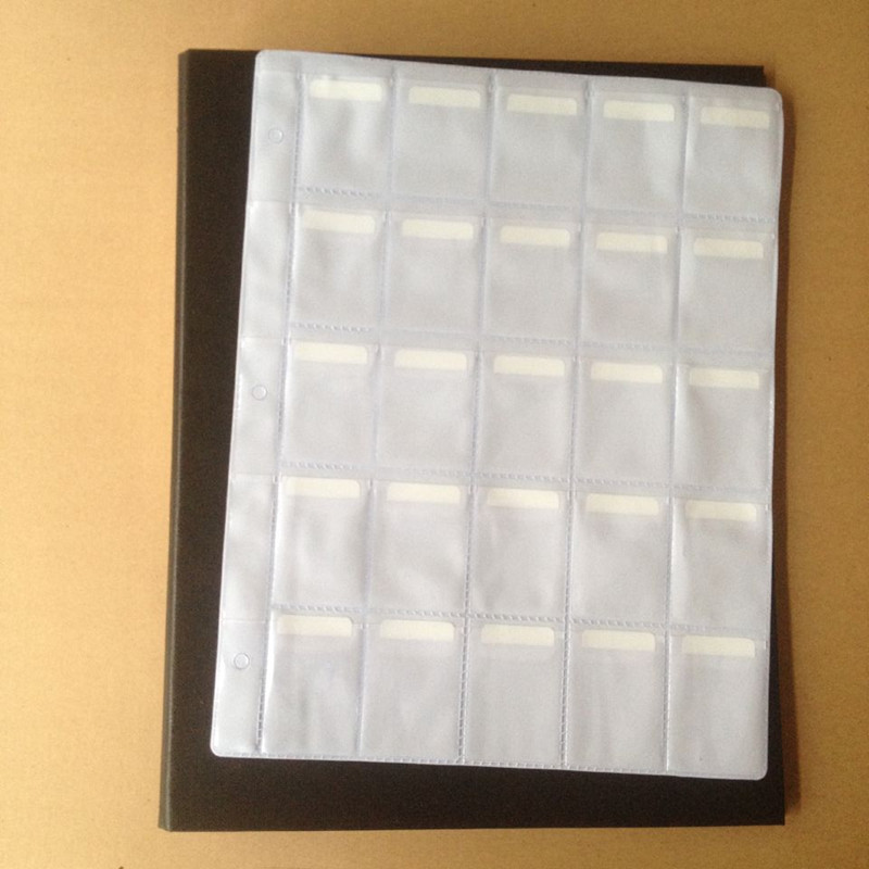 儿里凡五金纽扣25格样品袋高档金属拉片拉链头片辅料多格样板袋