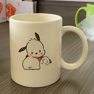 11oz Ceramic Mug with Logo Pattern Printing and Drawing Export Bone China Reinforced Porcelain 15 Water Cup White Porcelain