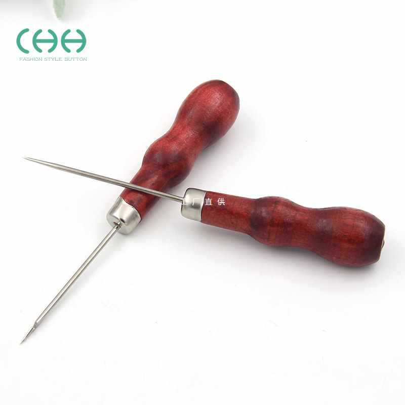 9YW修纳鞋底锥打孔锥针上鞋带钩尖锥子钻针带孔鞋锥DIY手工皮革工