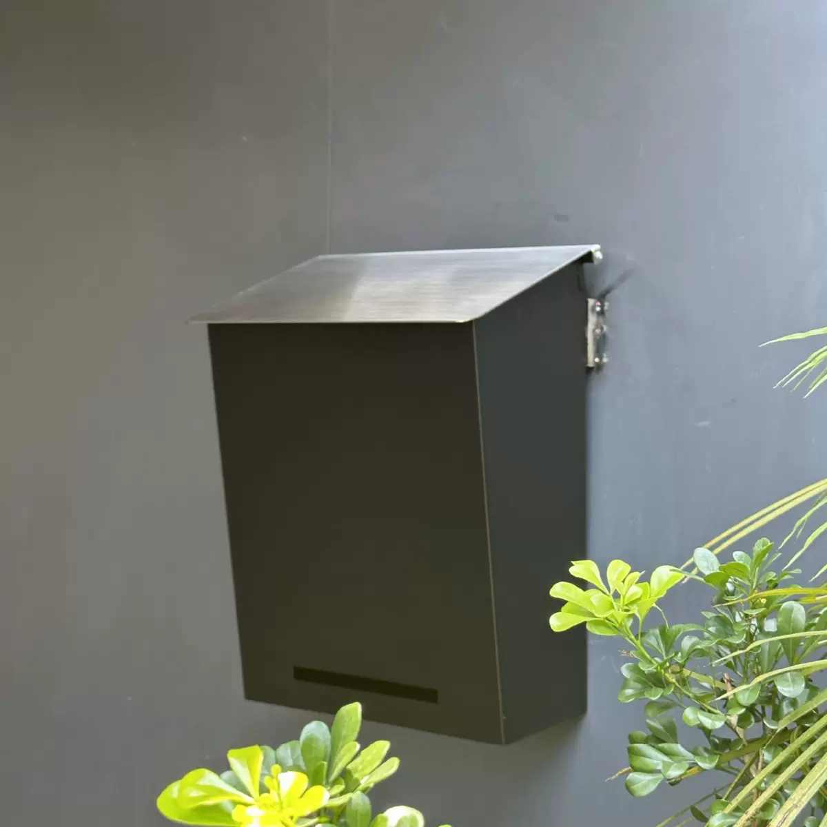 信箱快递箱包裹箱亚马逊跨境镀锌板户外防雨防晒防火