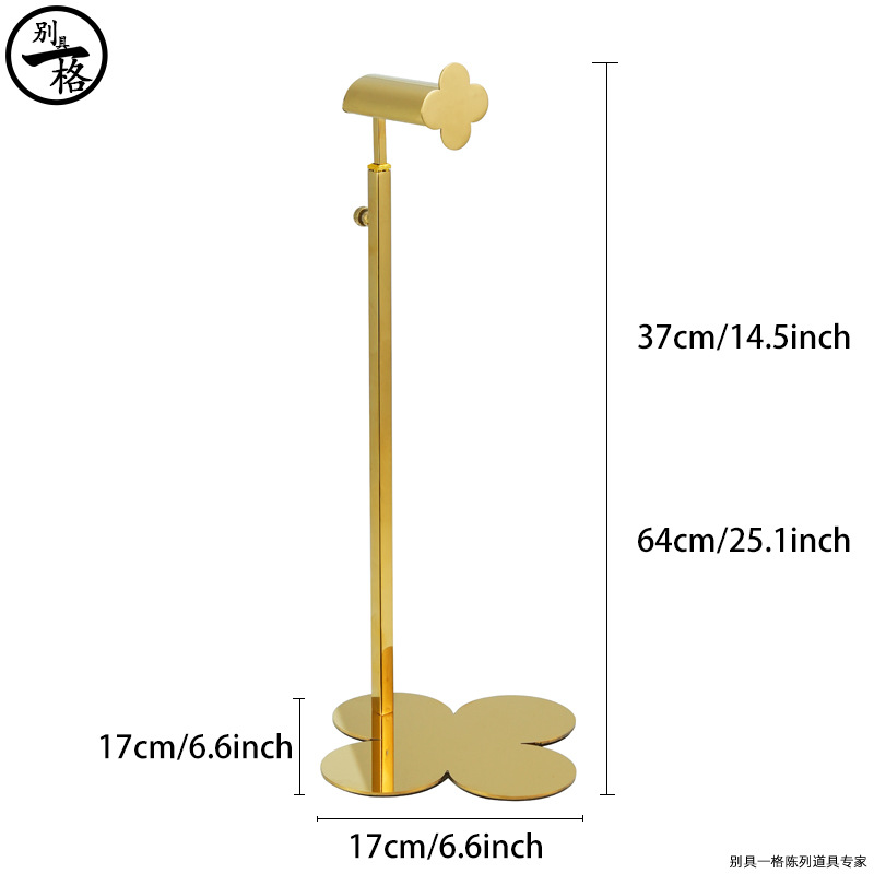 Зеркальный титановый четырехлистный конюшина