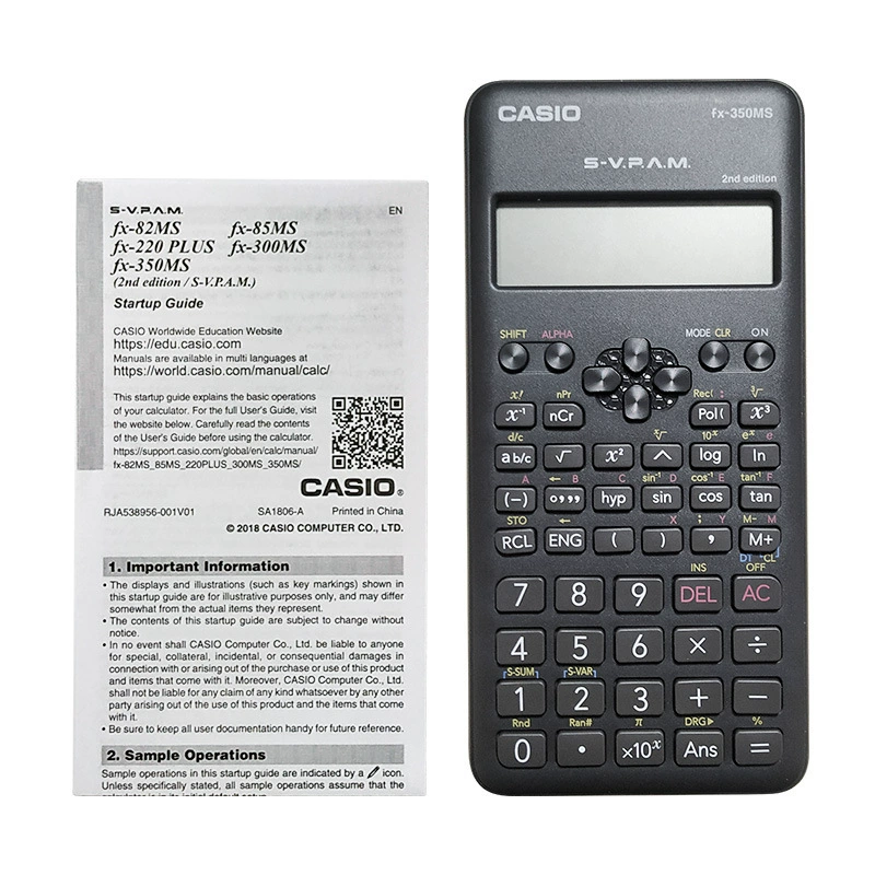 Оригинальный многофункциональный научный прибор Casio FX-350MS FX350MS