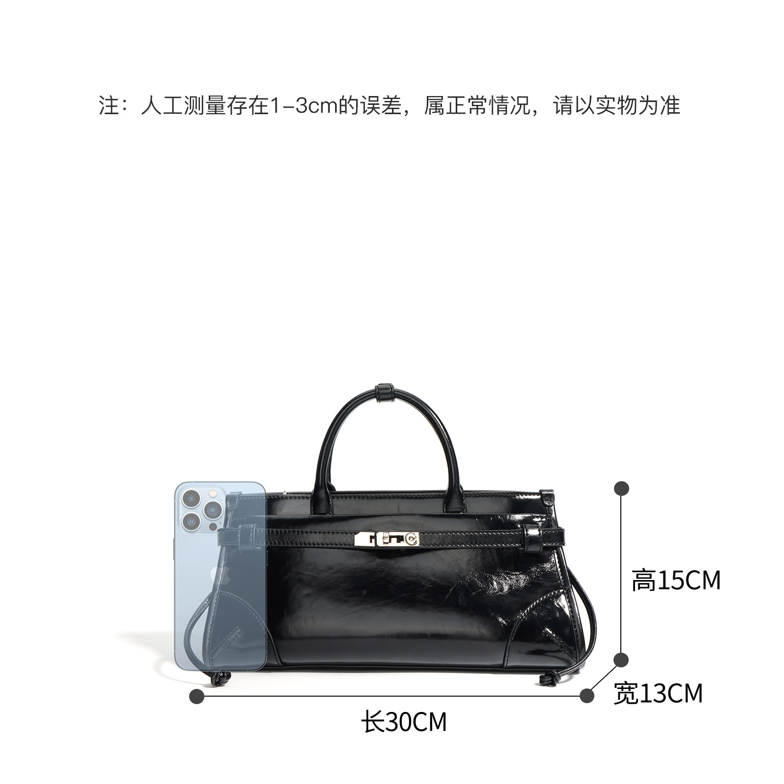 New Cowhide Boston Bag SoftLuxBag Genuine Leather Tote Bag For Women Top Grain Leather Large Capacity Shoulder Crossbody Bag - Thumbnail 4