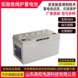 卧龙DengTa灯塔牌6-GFMF-165前置端子铅酸免维护蓄电池12V16H